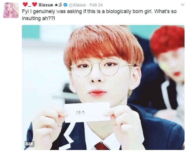 xiaxue monsta x bts exo