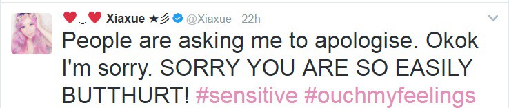 Xiaxue calls Monsta X BTS Exo derogatory terms