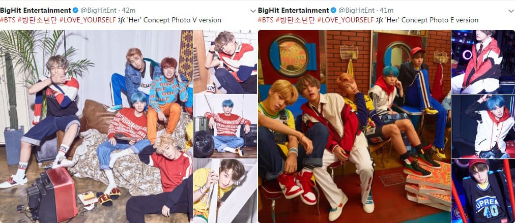 BTS Comeback Love Yourself Concept Photos