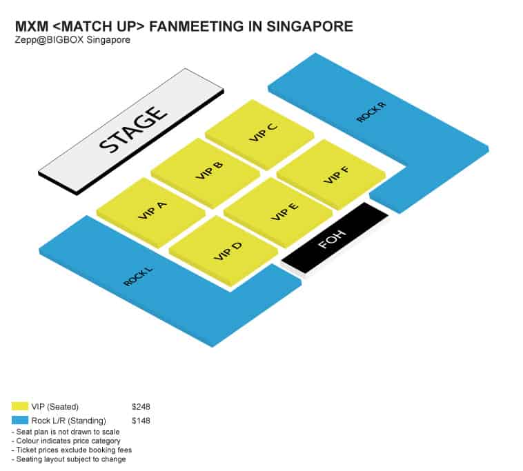 MXM Match Up Fan Meeting In Singapore MXM Match Up Fan Meeting In Singapore